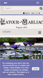 Mobile Screenshot of latour-marliac.com